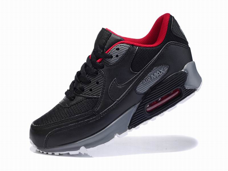 air max 90 noir rouge gris